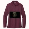 Women's Silk Touch Long Sleeve Polo Thumbnail