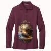 Women's Silk Touch Long Sleeve Polo Thumbnail