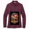 Women's Silk Touch Long Sleeve Polo Thumbnail
