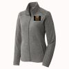 Women's Heather Microfleece Full Zip Jacket Thumbnail