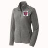 Women's Heather Microfleece Full Zip Jacket Thumbnail